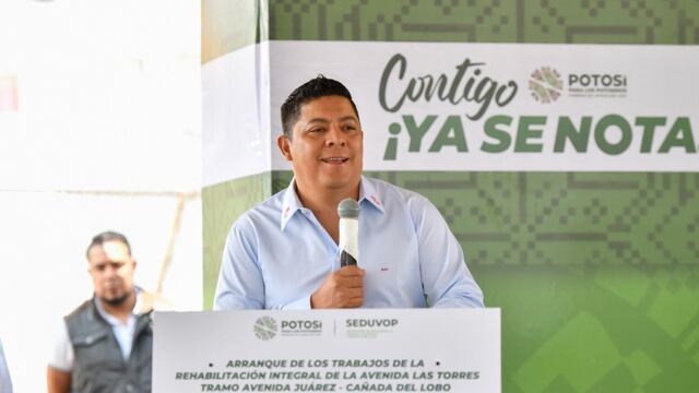 Ricardo Gallardo encabeza los trabajos de rehabilitación en colonias capitalinas