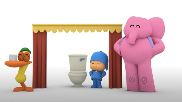 Canción de Pocoyó para aprender a ir al baño solito