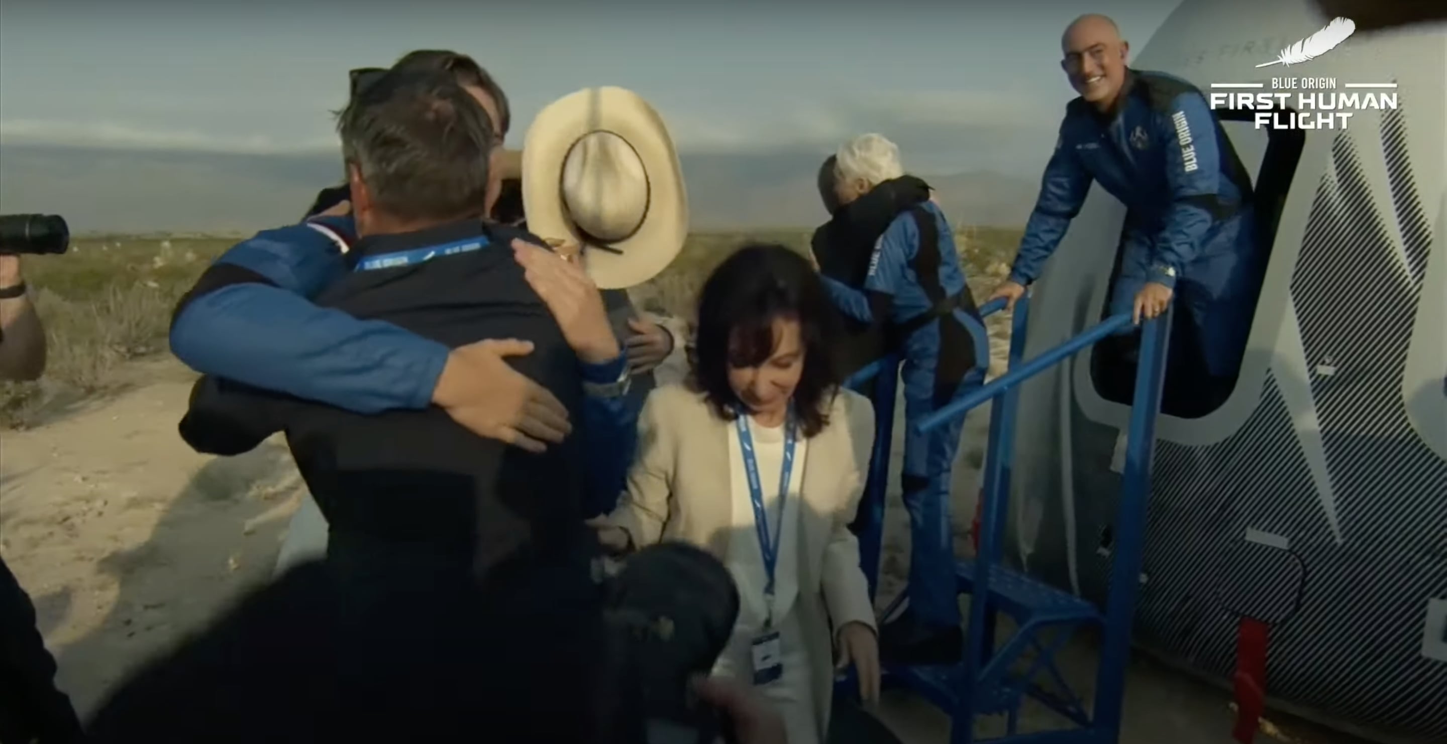 Regreso a la Tierra de Jeff Bezos