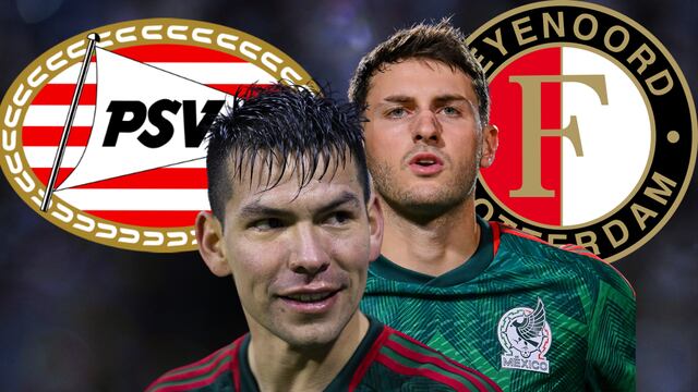 Santiago Giménez vs Chucky Lozano - Feyenoord vs PSV