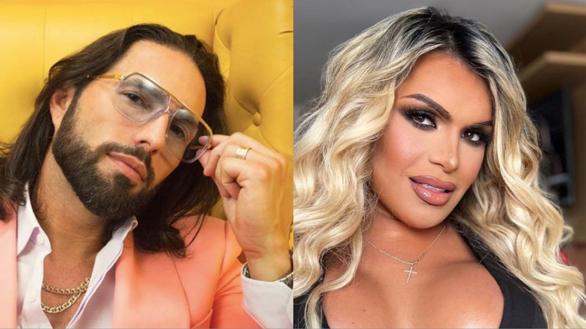 Poncho de Nigris y Wendy Guevara