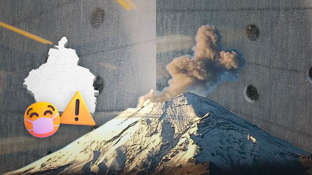 Caída de ceniza en toda la CDMX este 26 de marzo, advierten autoridades