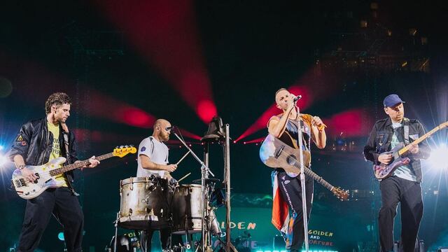 Coldplay en concierto
