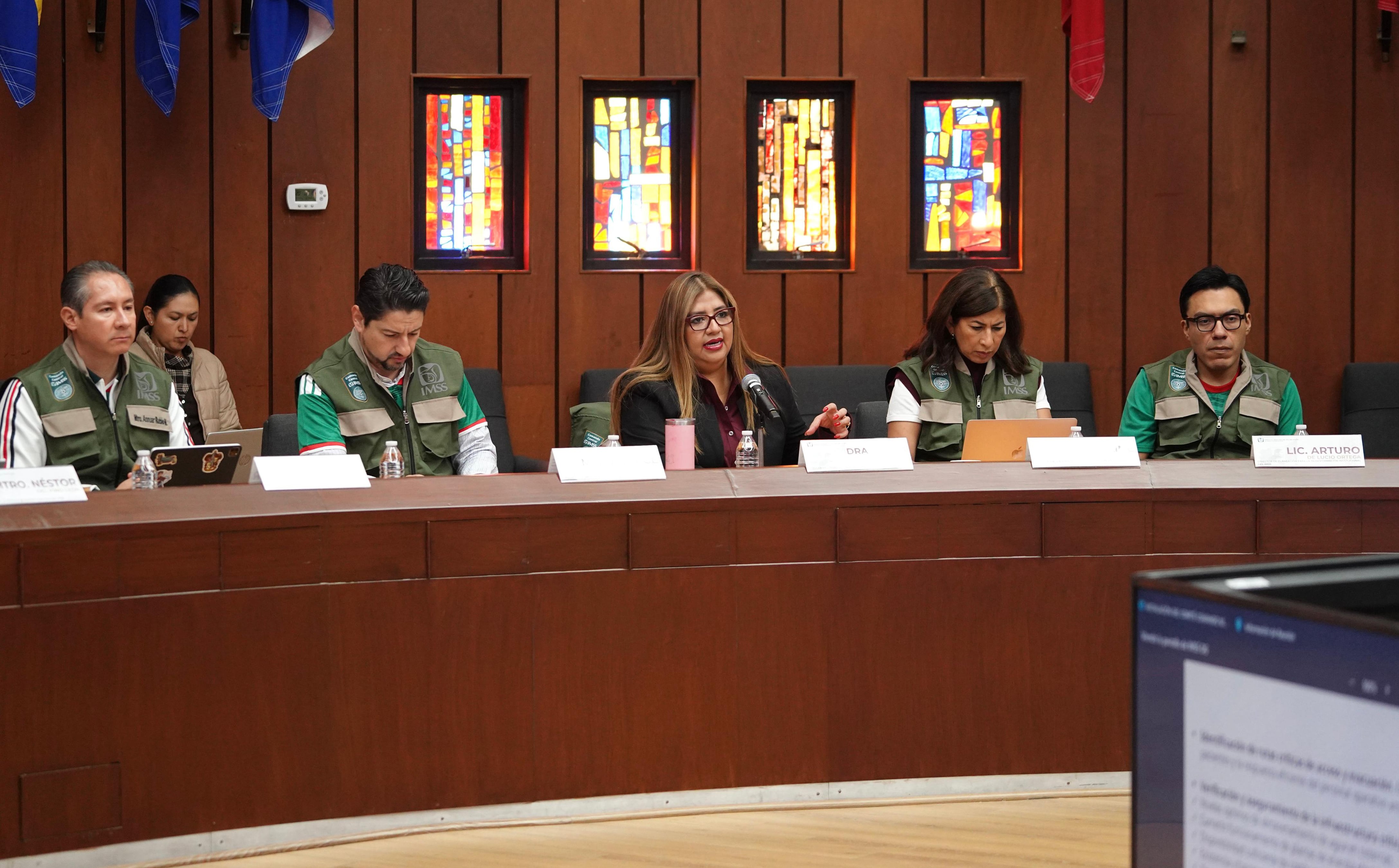 El IMSS fortaleció sus capacidades en infraestructura y personal, a fin de salvaguardar la salud de los asistentes.