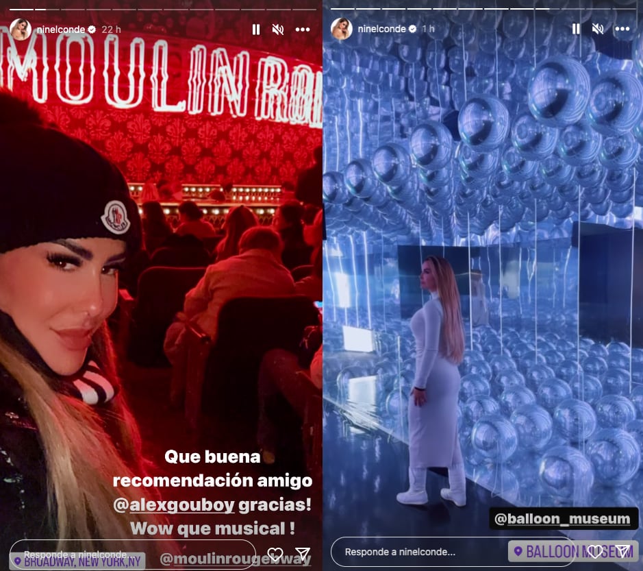 Ninel Conde presume sus vacaciones en Nueva York junto a su esposo