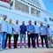 Llega el crucero Norwegian Encore al puerto de Acapulco, uno de los más grandes de los últimos 10 años