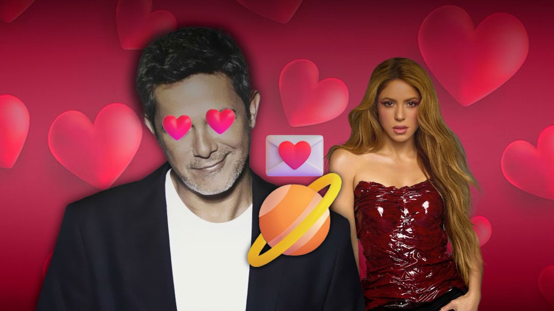 Alejandro Sanz celebra a Shakira y la llama su “planeta favorito”