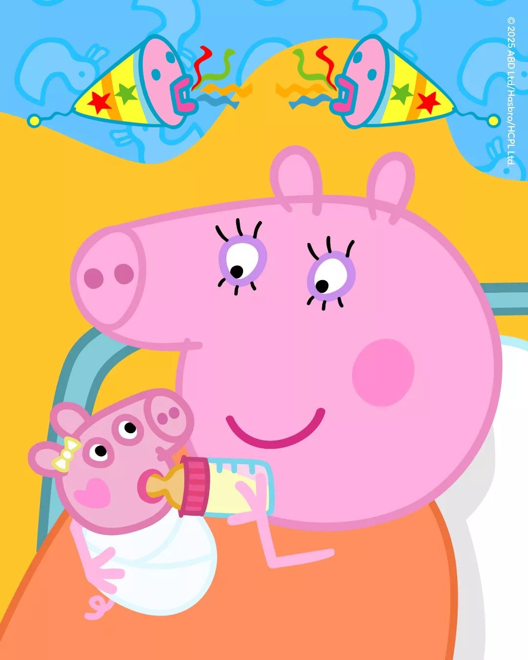 Evie, la hermanita de Peppa Pig