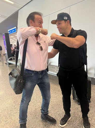 Oswaldo Espinoza Marín y hermano de "el Canelo"