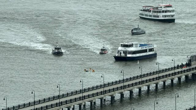 Helicóptero se estrelló en el Río Hudson de Nueva York