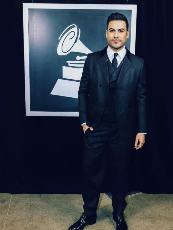 Carlos Rivera en los Latin Grammy