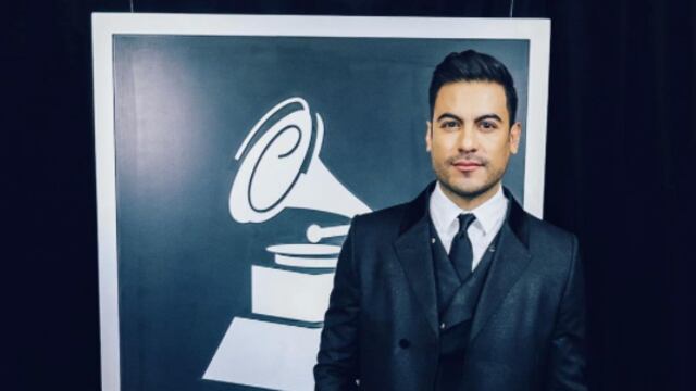 Carlos Rivera en los Latin Grammy