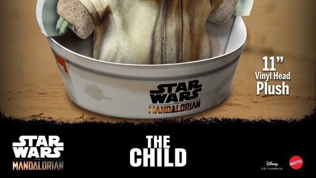 Peluche de Yoda Bebé