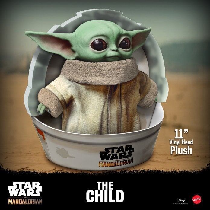 Peluche de Yoda Bebé