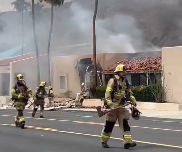 Explosión en Palm Springs, California