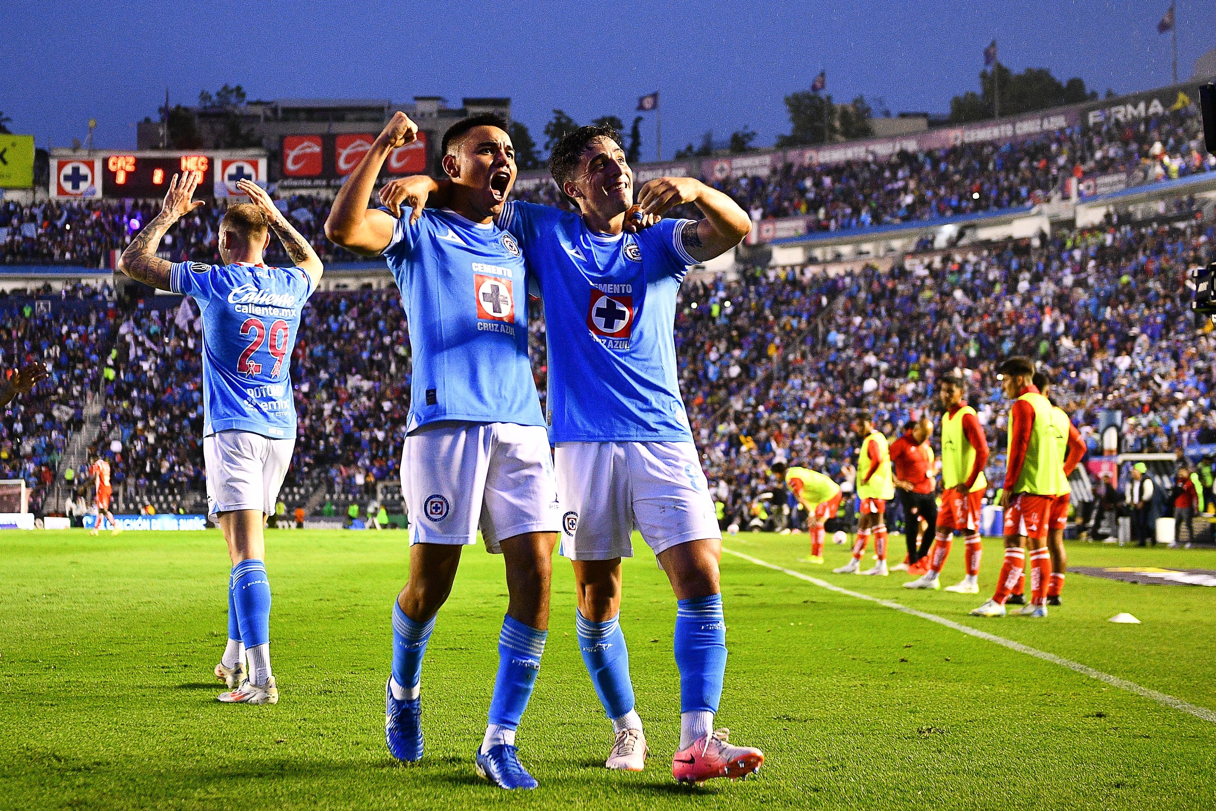 Lorenzo Faravelli y Charly Rodríguez con Cruz Azul.