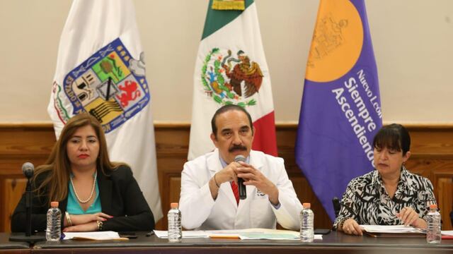 Manuel de la O Cavazos. Secretario de Salud de Nuevo León.