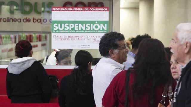 Suspensión a servicios por parte de Profeco.