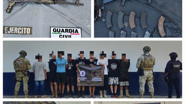 Detienen en Tierra Caliente a extranjeros integrantes de célula del CJNG