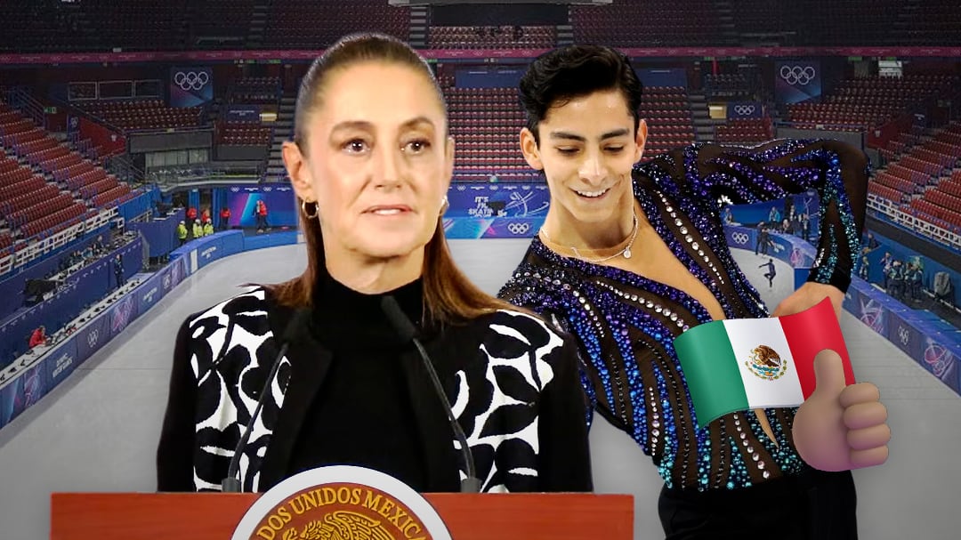 “Le enviamos buenas vibras”: Sheinbaum destaca avance de Donovan Carrillo a la final en Milán-Cortina 2026