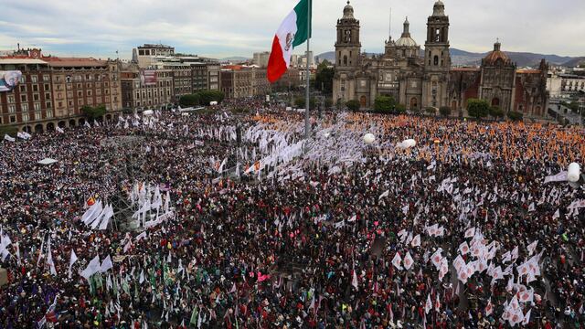 Claudia Sheinbaum, discurso de 100 días de gobierno en el Zócalo, CDMX
