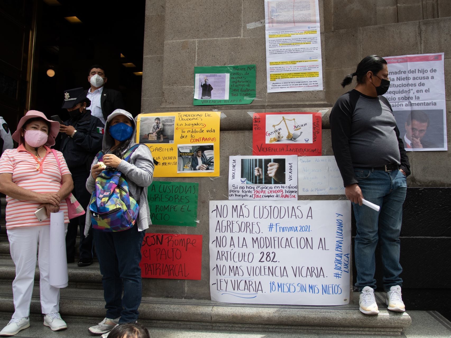 Protesta en la SCJN