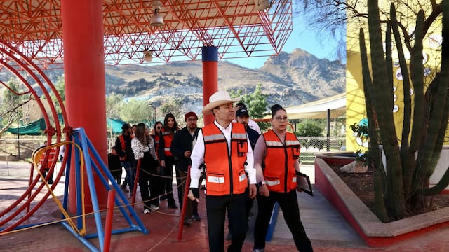 Gobernador Alfonso Durazo supervisa avance en La Burbuja