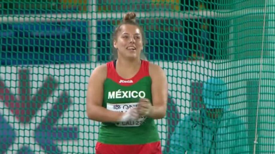 Paola Bueno, la primera mexicana que gana medalla en lanzamiento de martillo