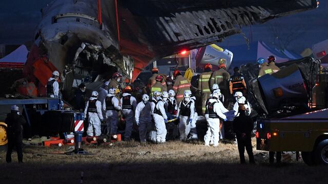 Accidente de avión en Corea del Sur