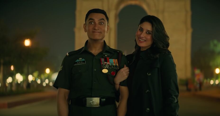 Escena película 'Laal Singh Chaddha'