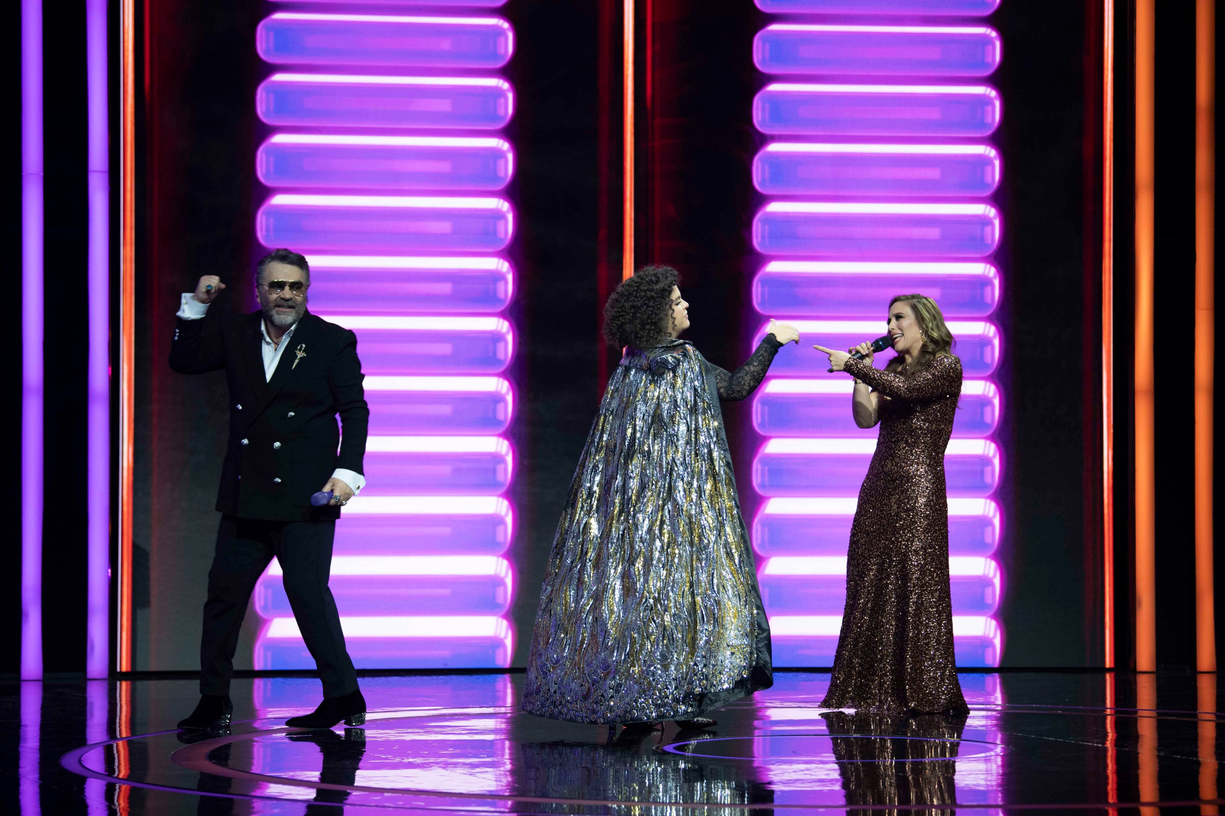 Manuel Mijares y Lucero Mijares en Juego de Voces 2024