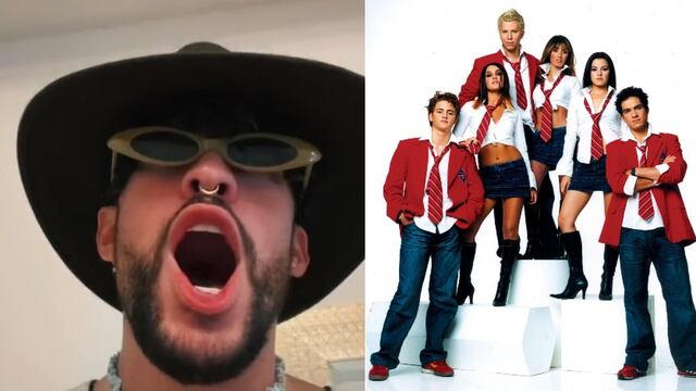 Bad Bunny es fan de RBD
