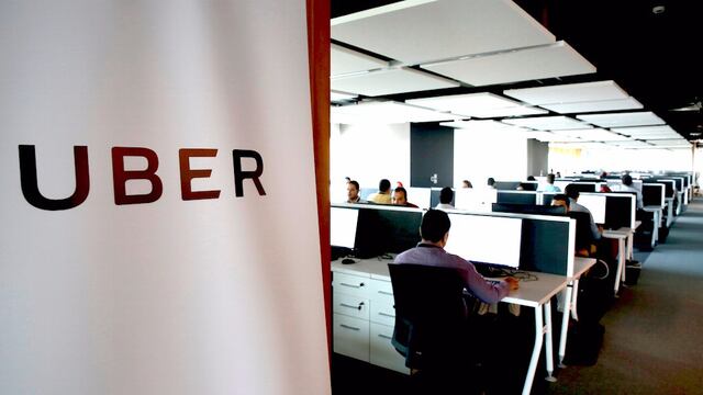 Oficinas de Uber en El Cairo.