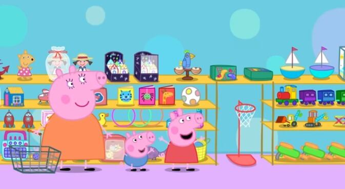 Peppa Pig va al centro comercial