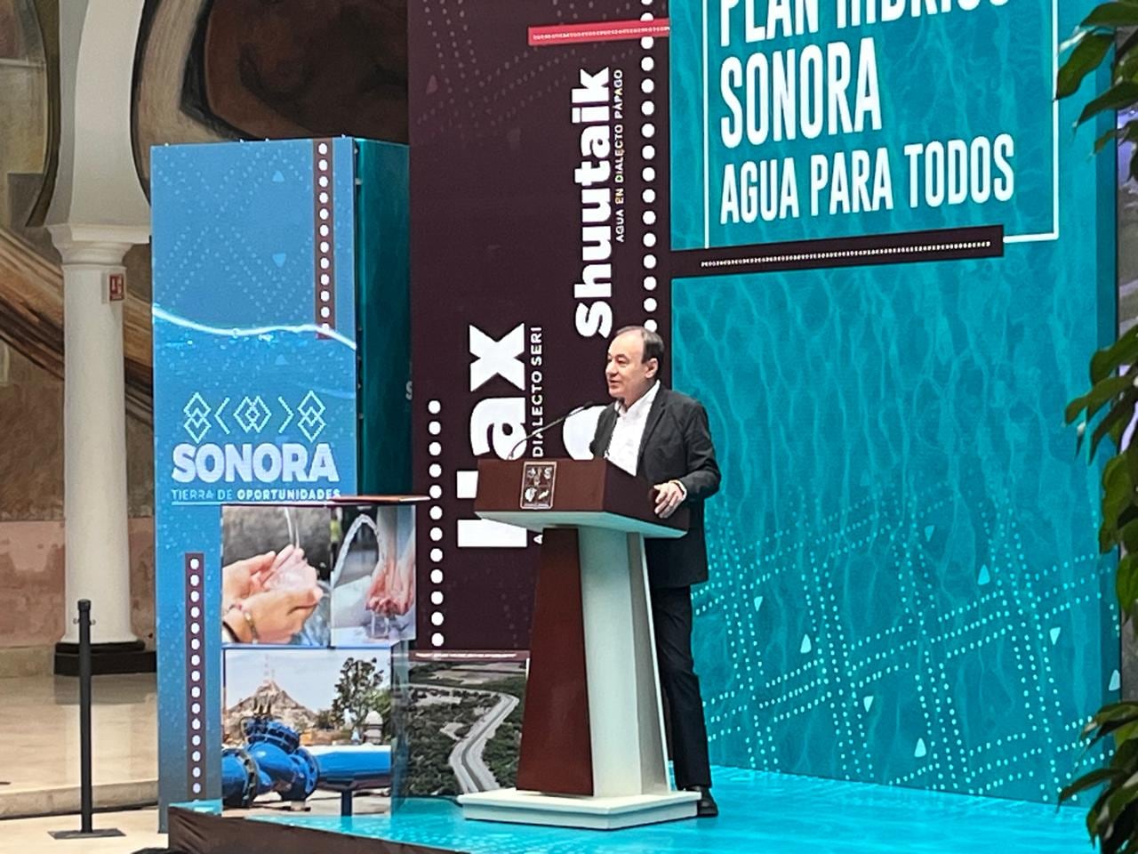 Alfonso Durazo presenta avances del Plan Hídrico Sonora Agua Para Todos