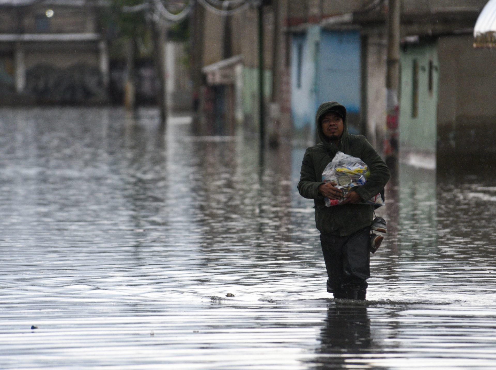 Inundaciones en Chalco