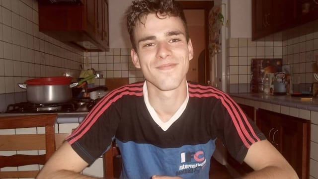 Luca Varani, víctima de homicidio en Italia