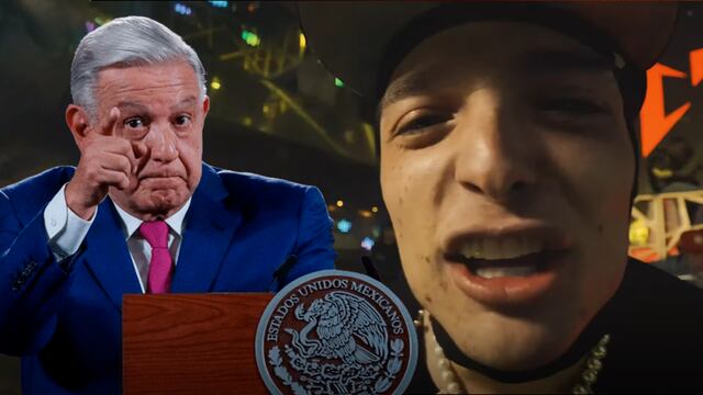 AMLO se lanza contra Peso Pluma