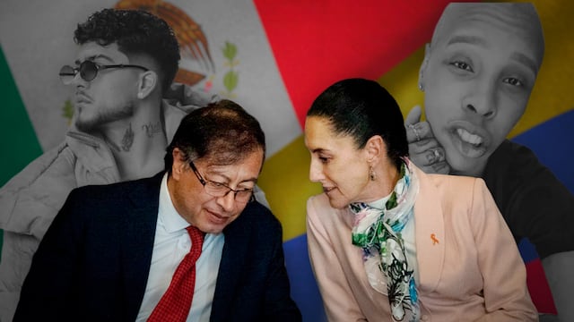 Claudia Sheinbaum no entrará en debate con Gustavo Petro por el asesinato de B-King y Regio Clown