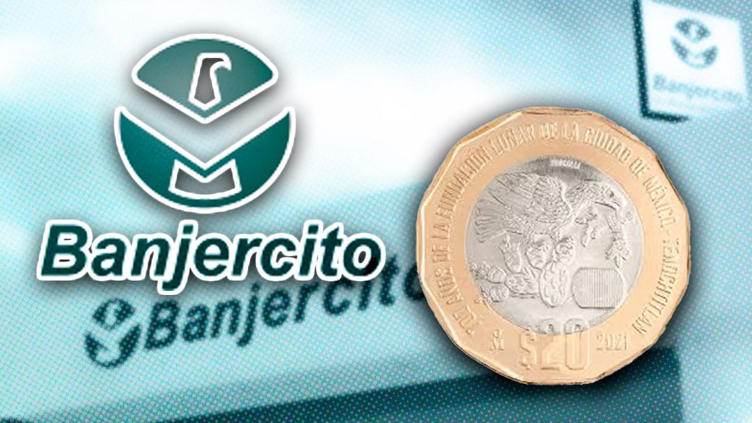 ¿Banjército vende monedas de 20 pesos?