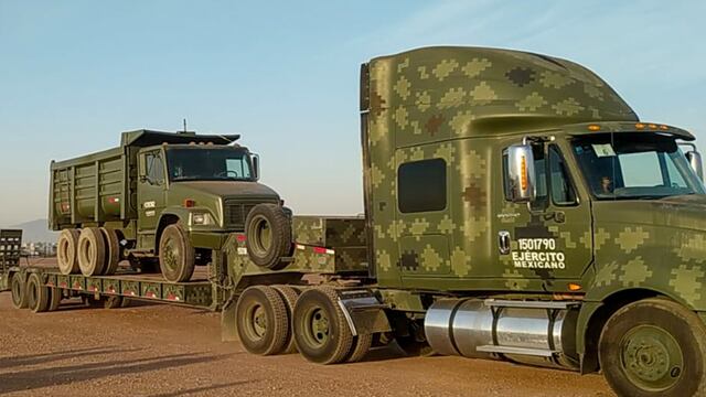 Unidades de la Sedena.