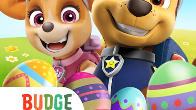 Dibujos de Chase dePaw Patrol: Pascua