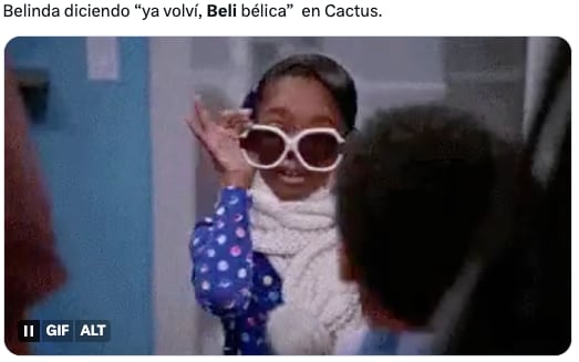 Memes le tiran a Christian Nodal por la canción de Belinda, Cactus