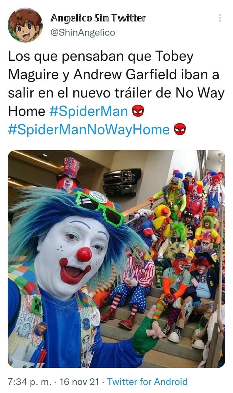 Meme de ‘Spider-Man: No Way Home’