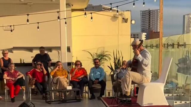 Un concierto acústico fue interrumpido por banda sinaloense en Mazatlán