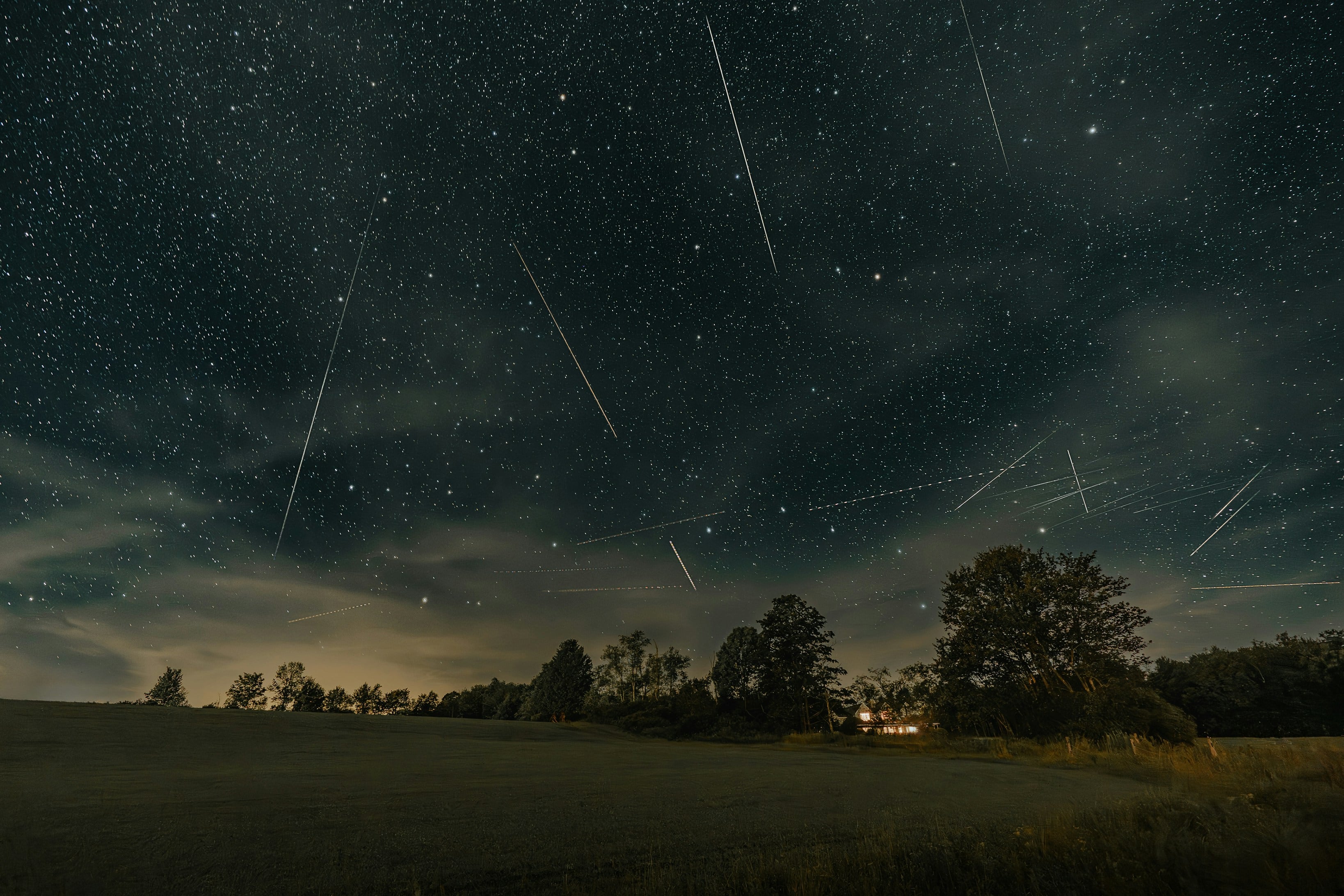 Lluvia de meteoritos