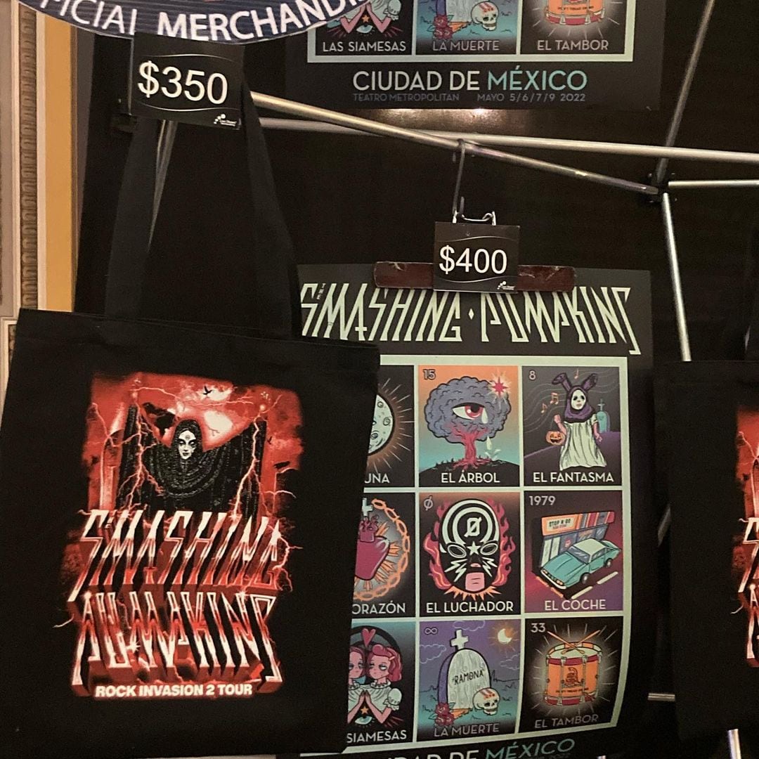 Merch de Smashing Pumpkins