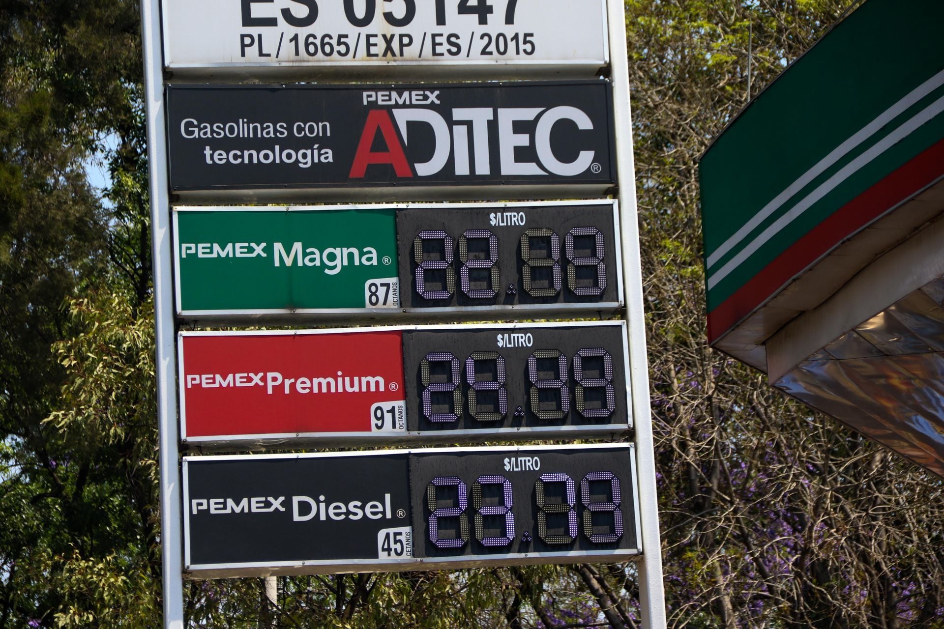 Gasolinera de Pemex