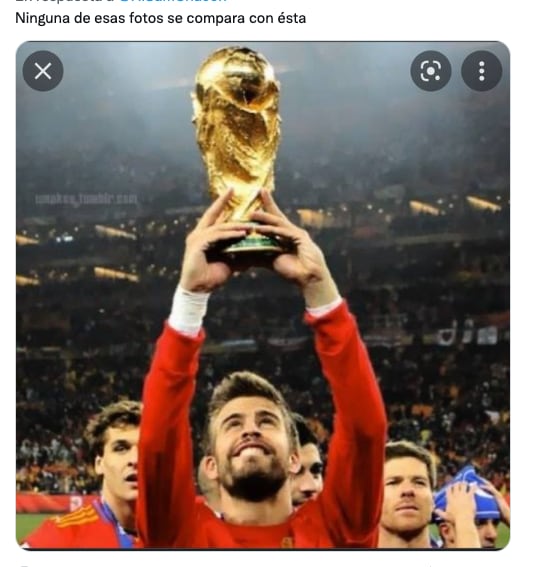 Usuarios defienden popularidad de Piqué frente a la de Shakira
