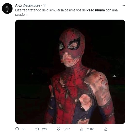 Memes canción de Peso Pluma con BZRP